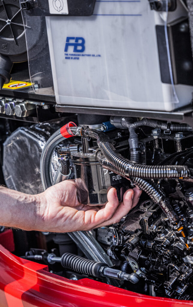 Motorcompartiment TB325R