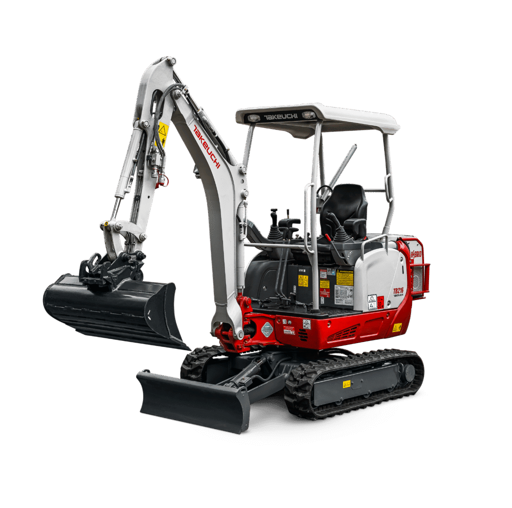 Takeuchi TB216H vrijstaand