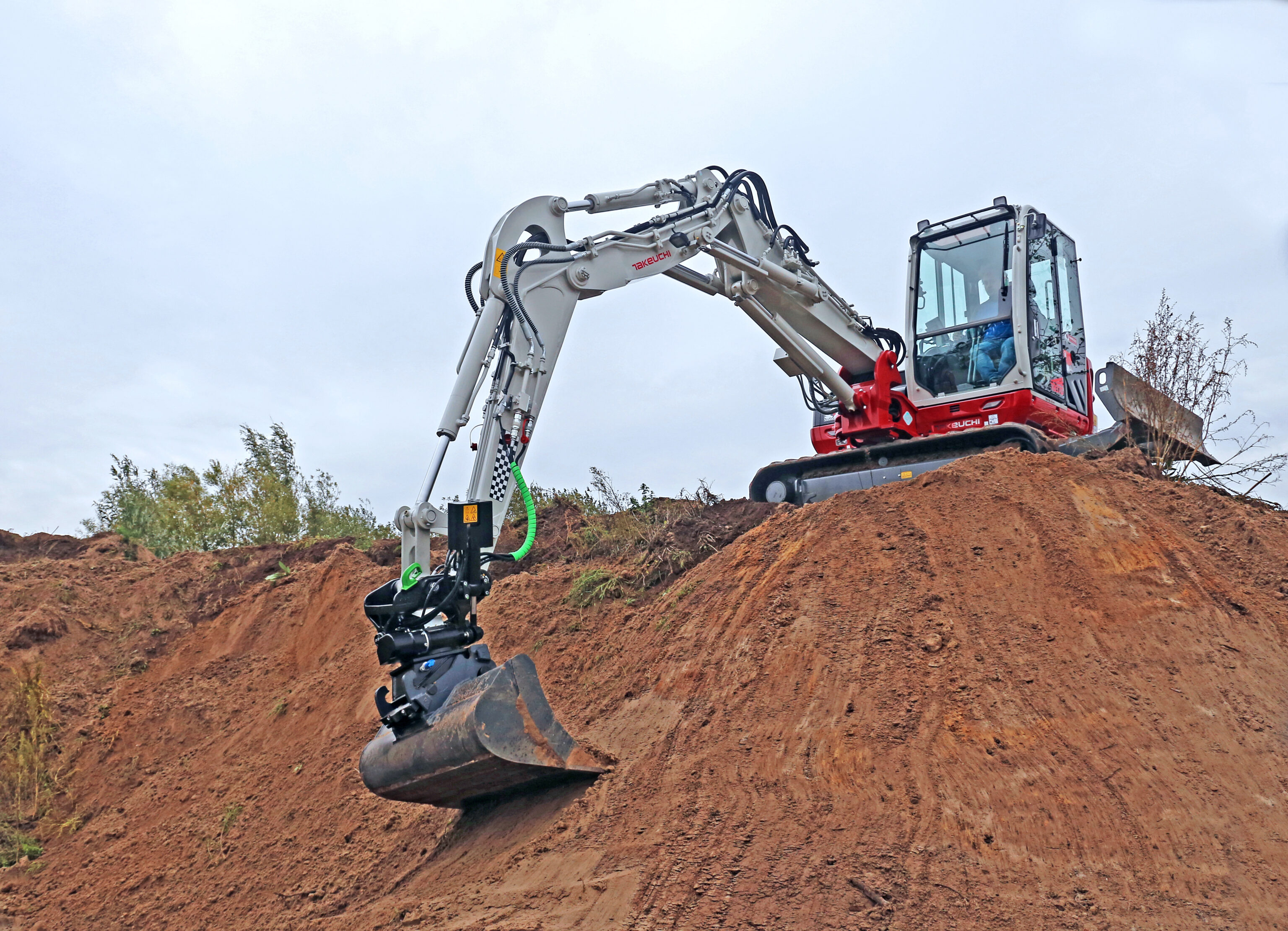 Takeuchi TB370 Two Piece Boom tweedelige giek