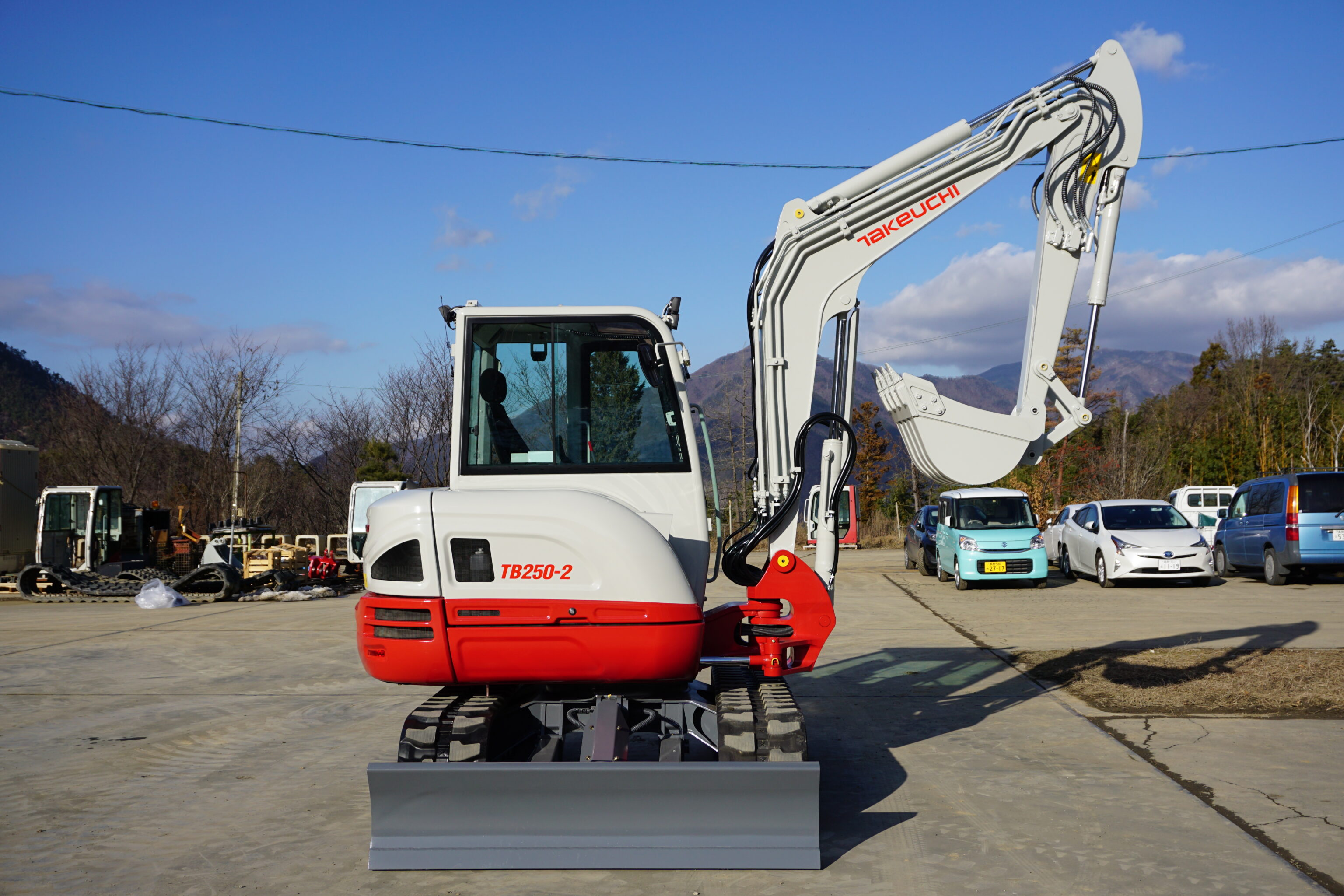 Takeuchi TB250-2 minigravertje