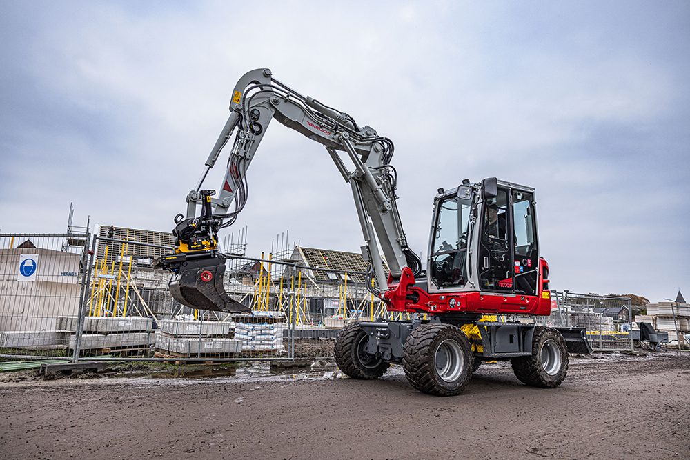 Takeuchi TB370W mobiele kraan