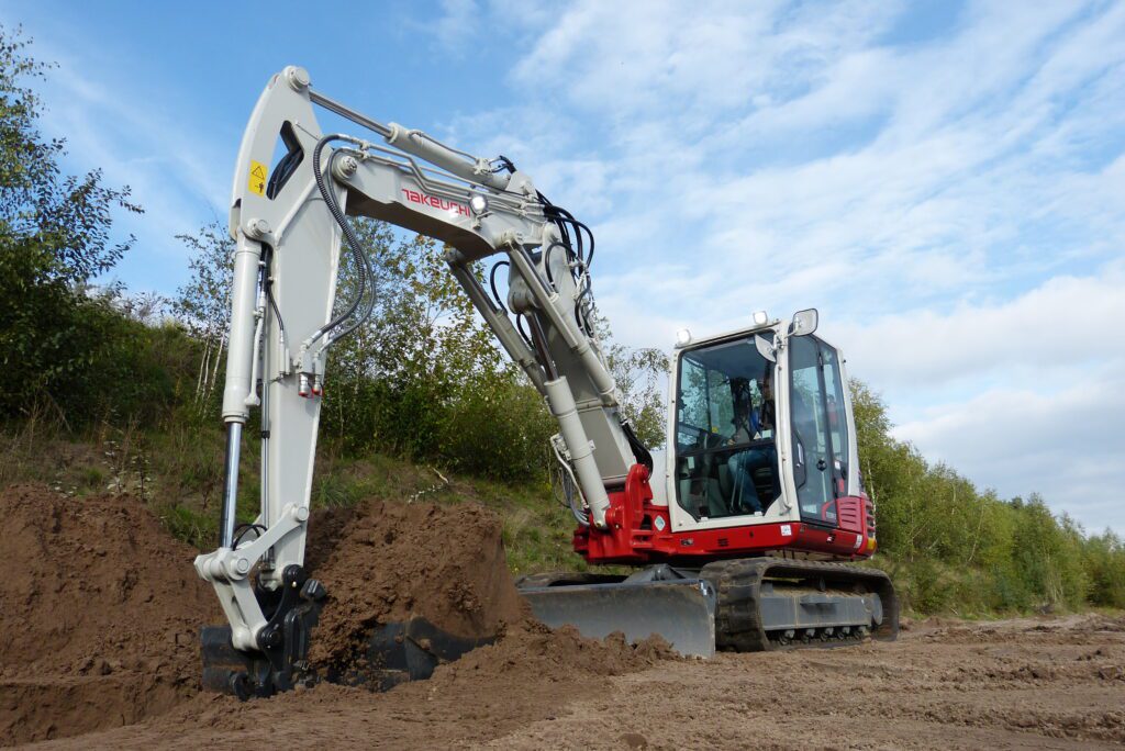 Actie foto van de Takeuchi TB290-2