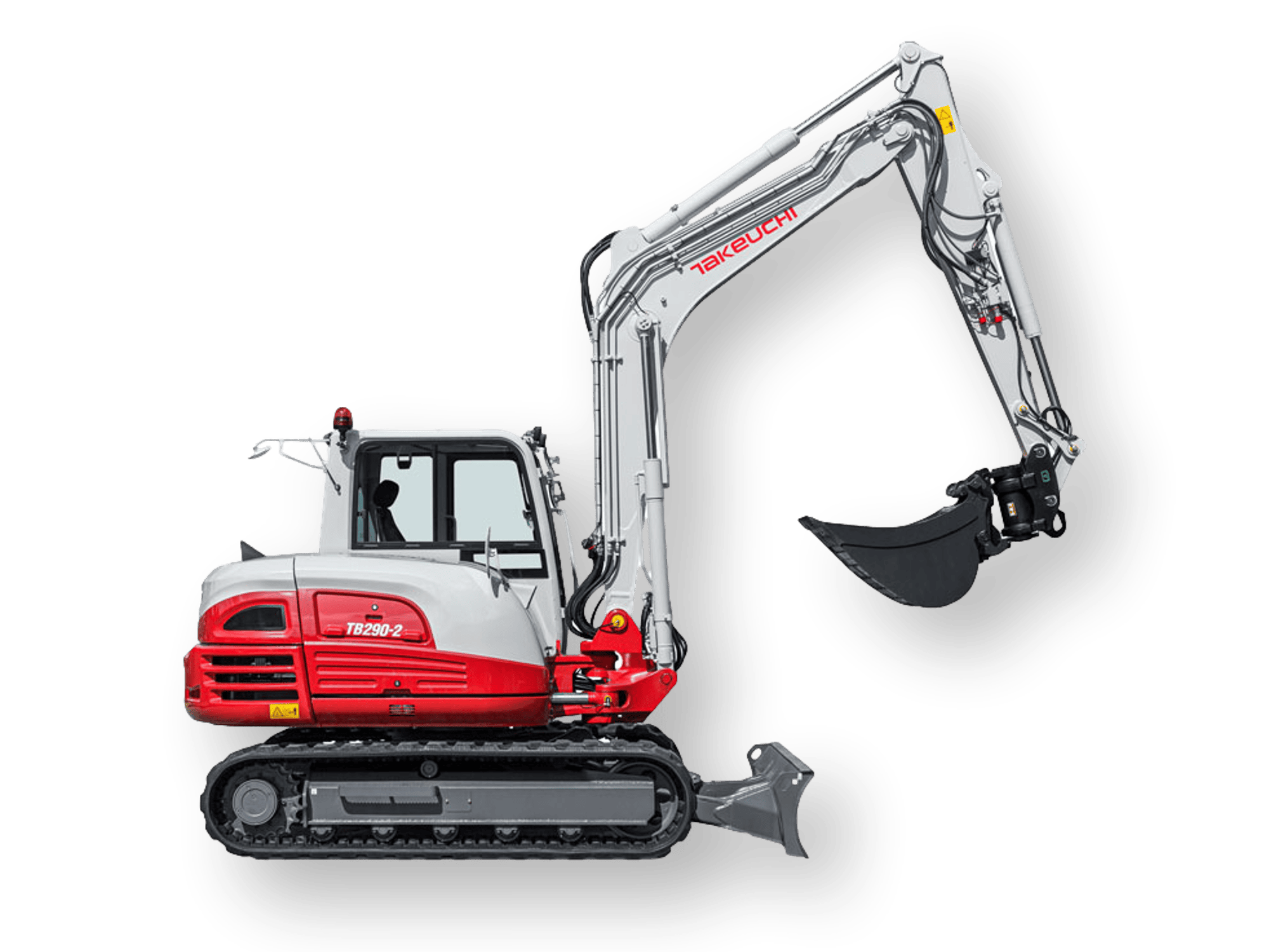 takeuchi tb290 monoboom zijkant