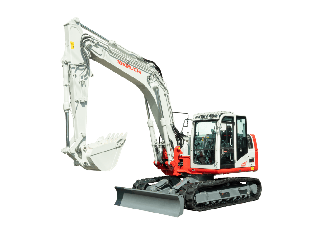 Takeuchi tb3150 graafmachine in perspectief